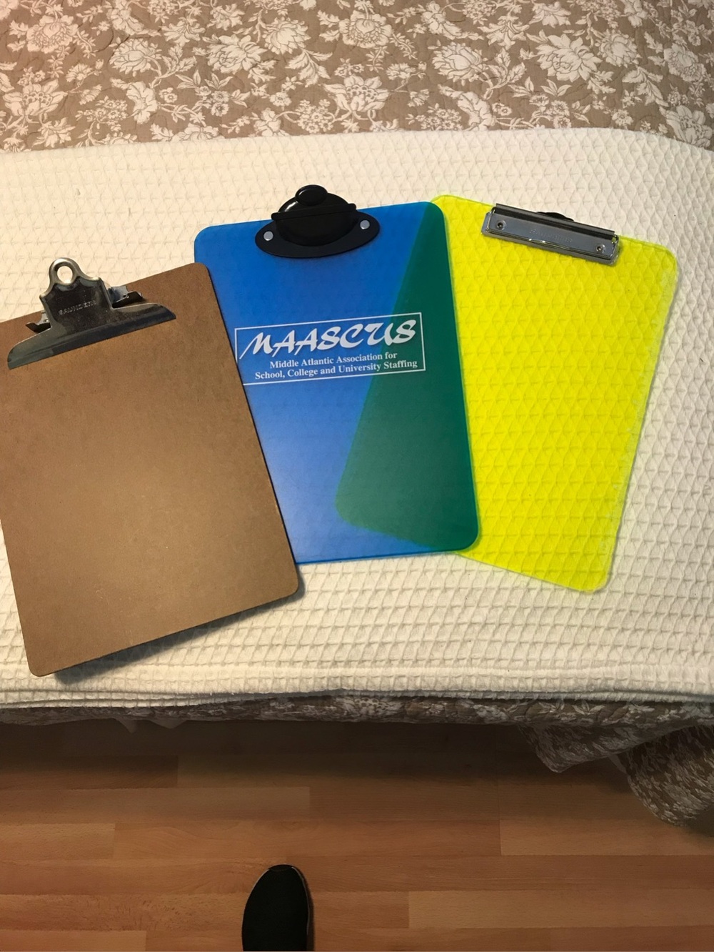 Blue/Green Clipfolio Clipboard - Blue/Green